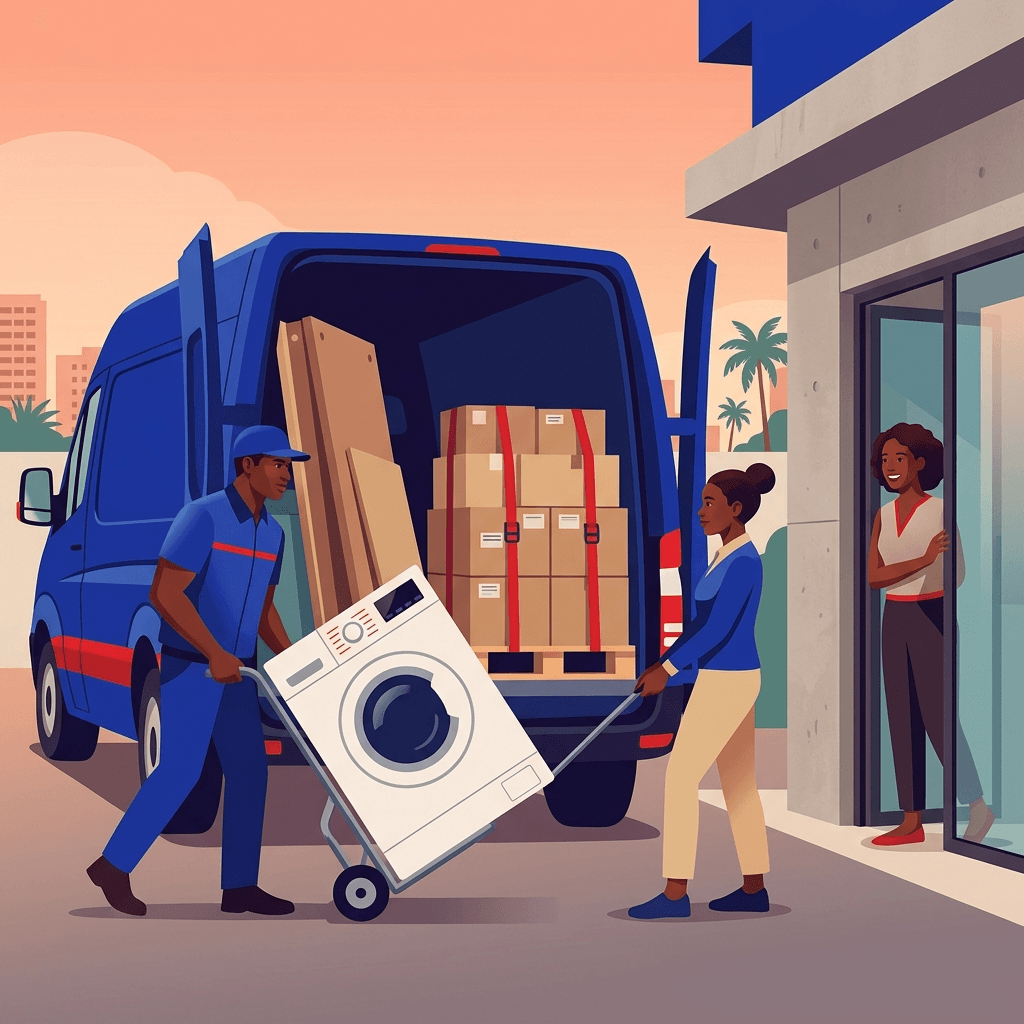 Livraison Xyvalis en camionnette